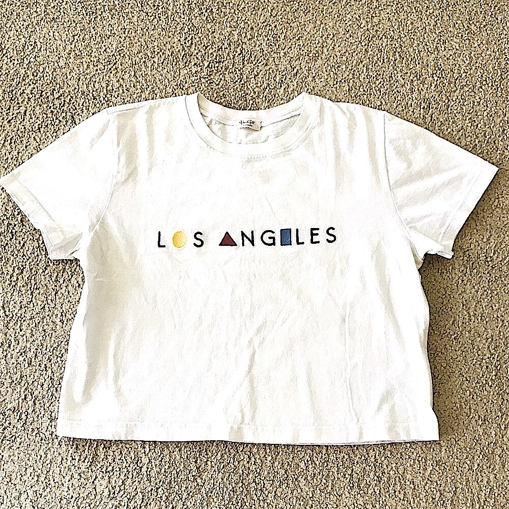 Brandy Melville /John Galt La Crop Top Super Cute&Trendy&Super